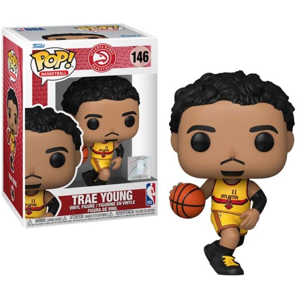Trae Young (Atlanta Hawks) City Edition NBA Funko Pop! Series 8